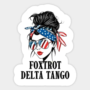 Foxtrot-Delta-Tango Sticker